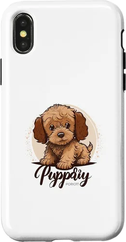 Vista 5 de Funda para iPhone 12 Mini Ashton Fowler Puppy