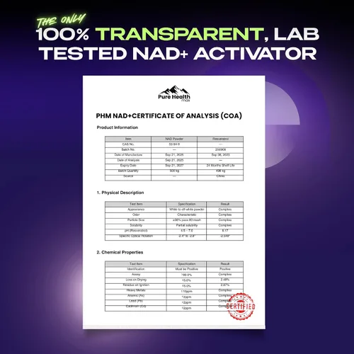 Vista 5 de Suplemento NMN con NAD+ y resveratrol con quercertina de rutina y catequinas - alternativa NMNH Suplementos liposomales NAD para hombres y mujeres