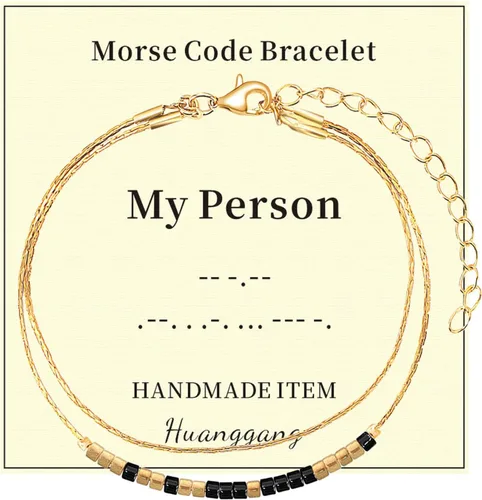Vista 21 de Regalos inspiradores para mujeres, pulseras con código morse, mensaje secreto para hija, mamá, mejor amiga, profesora, día de la madre, día de San