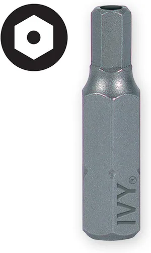 Vista 2 de IVY Classic 45444 Broca hexagonal resistente a manipulaciones de 1 pulgada x 1/4 pulgadas, Impact Plus, paquete de 10