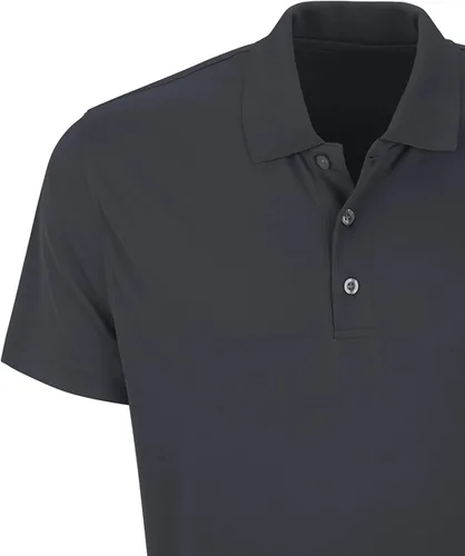 Vista 4 de Vantage Apparel NCAA Polo Premium para Hombre, de Alta Calidad, con Absorción de Humedad, Blanco, Ícono