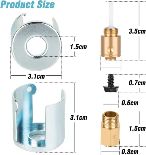 Vista 2 de WE25X217 GE kit de conversión lp secador de gas Compatible con el secador de gas Hotpoint GE