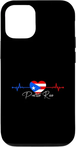 Vista 28 de Puerto Rico Boricua Heartbeat - Carcasa para iPhone 17