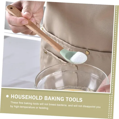 Vista 6 de Boys and Girls Mini Silicone Baking Utensil Set with Scraper Brush Spatula
