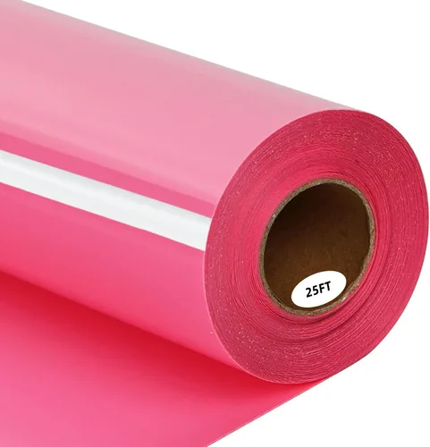Vista 37 de guangyintong Rollos de vinilo de transferencia de calor negro, 12 pulgadas x 25 pies, superficie brillante, se recomienda tela, para camisetas
