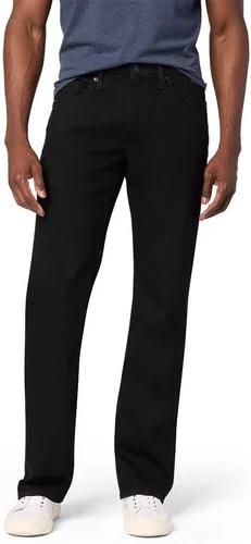 Vista 25 de Signature de Levi Strauss & Co. Gold Jeans Fit Flex - Jeans de ajuste relajado para hombre Índigo medio (elástico)