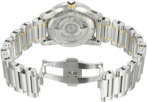 Vista 6 de Montblanc Timewalker Date Automatic 106502 Reloj suizo de acero oro amarillo para hombre