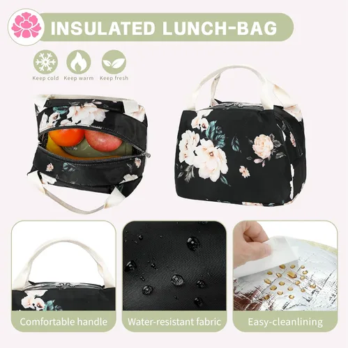 Vista 16 de Bluboon Juego de mochila para adolescentes, mochila escolar para niñas, lonchera y lápices, bolsas para estudiantes, 3 en 1