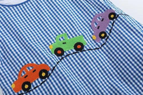 Vista 4 de Lil cactus Mameluco con apliques para bebés y niños pequeños