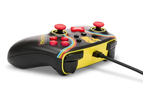 Vista 6 de PowerA Enhanced Wired Controller for Nintendo Switch - Pokémon Pikachu Arcade