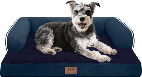 Vista 82 de Cama pequeña para perros y sofá para gatos, camas ortopédicas impermeables para perros pequeños, cama para gatos, sofá para mascotas cómodo