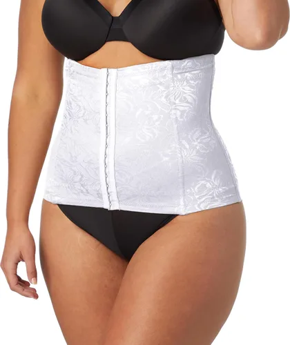 Vista 6 de Maidenform Faja moldeadora para mujer Cinturilla de Control Ultra Firme Entrenador Negro