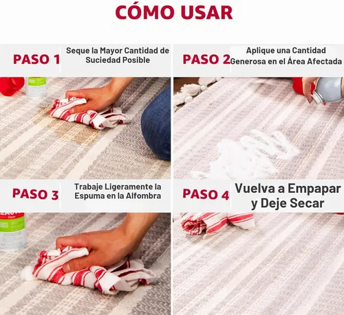 Vista 5 de Nature's Miracle Espuma eliminadora de manchas y olores para perros