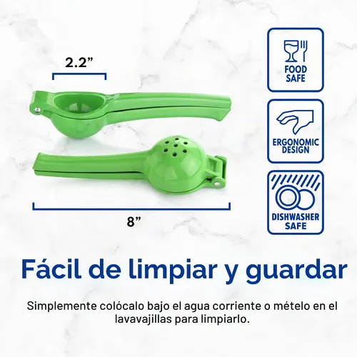 Vista 8 de New Star Foodservice - Exprimidor de cítricos de colores surtidos Verde