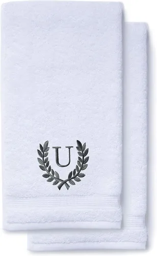 Vista 125 de Toallas de mano decorativas y con monograma para baño, cocina, maquillaje Regalo personalizado para boda-nupcial Toalla turca de lujo