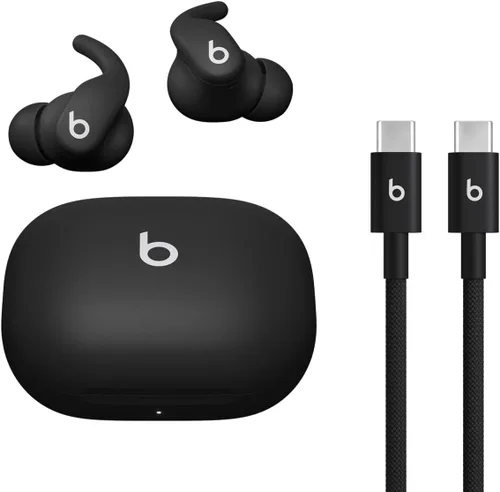 Vista 9 de Beats - Powerbeats Fit - Auriculares inalámbricos con cancelación de ruido para entrenamiento con ajuste Ultimate Secure con cable de carga USB-C