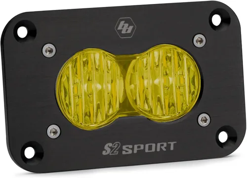 Vista 5 de S2 Sport Led para Conducción/Combo Montaje Empotrado en Ámbar Baja Designs