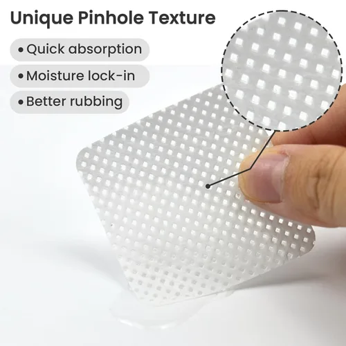 Vista 4 de 540 toallitas de uñas sin pelusas, color blanco, no tejidas, suaves toallitas quitaesmalte para uñas de gel, extensiones de pestañas y suministros