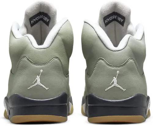 Vista 4 de Big Kid's Jordan 5 Retro Jade Horizon Jade HorizonDesert Sand (440888 300)
