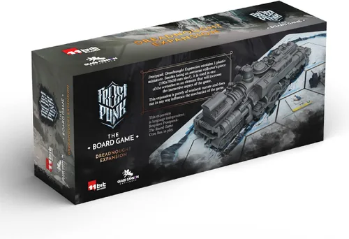 Vista 2 de Frostpunk The Board Game Dreadnought EXPANSIÓN – Actualización de lujo para una experiencia visual mejorada, edición de coleccionista, mayores de 16