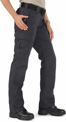 Vista 3 de Pantalones tácticos 5.11para mujer, de calidad profesional y de Taclite, Gris