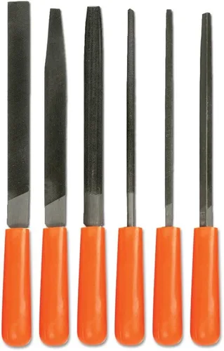 Vista 7 de Mercer Industries BFS604-Juego de archivos surtidos de 4 piezas, 6"-8