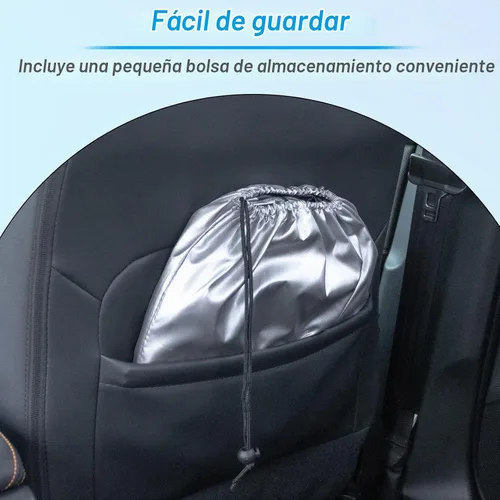Vista 6 de Parasol a medida para parabrisas compatible con Toyota 4Runner 2010-2022 2023 2024, accesorios, bloquea los rayos UV, protector de visera de sol