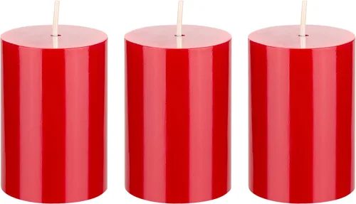 Vista 6 de Mega Candles 1 vela de pilar de oro sólido sin perfume, vertida a mano, vela de cera de alta calidad de 2 x 3 pulgadas, decoración del hogar, spas