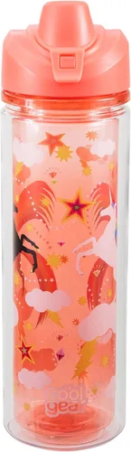 Vista 5 de COOL GEAR Essence - Botella de agua Chugger con boca ancha y diseño abatible, aislamiento de doble pared y lazo de transporte para un fácil uso
