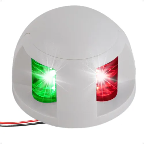 Vista 11 de Five Oceans Kit de luces LED de anclaje y navegación bicolor para barcos 12V DC, USCG Reglas 2NM, para pontón, barcos de pesca, botes de bajo