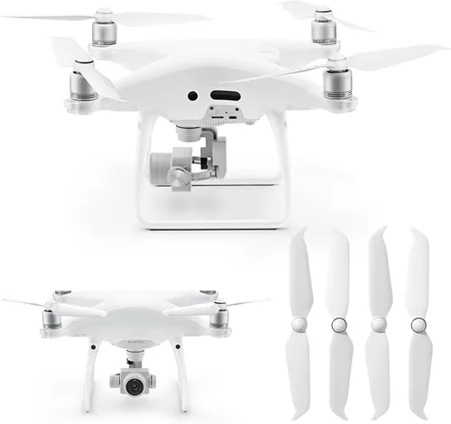 Vista 4 de 2 pares de hélices de dron de bajo ruido para Phantom 4 Series con base de hélice para DJI Phantoom 4 Pro V2.0 Accesorios