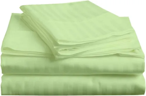 Vista 10 de Giza Sheets Twin – Sábanas de 100% algodón egipcio Giza – Sábanas para colchón de hasta 18 pulgadas de profundidad – 4 piezas de sábanas de algodón