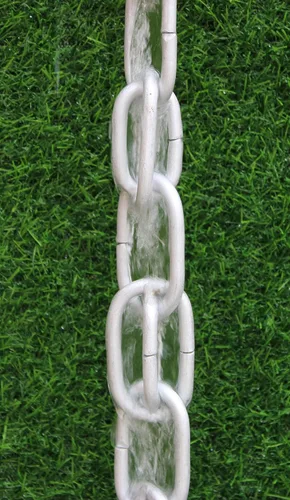 Vista 2 de KAM Home Link Chain Pure Inacabado Aluminio Extra Rain Chain (5)