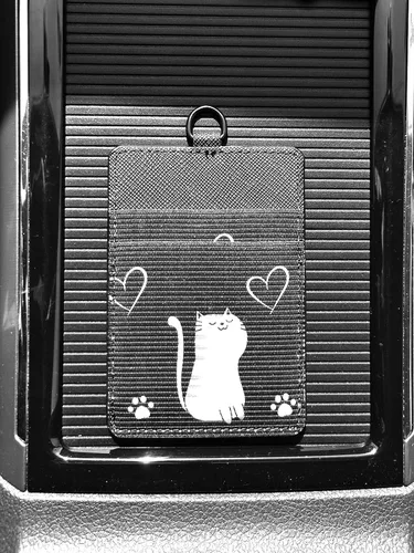 Vista 3 de Cartera elástica para tarjetas, cartera delgada vertical para tarjetas de crédito, cartera minimalista con bolsillo frontal para mujeres y hombres