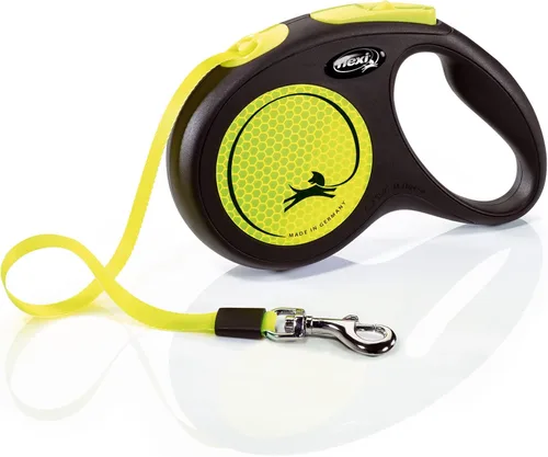 Vista 16 de FLEXI Correa Retráctil Giant Tape para Perros Medianos de Hasta 55 libras – 26 pies, Negro Correa para Caminar Mascotas Sin Enredos con Freno