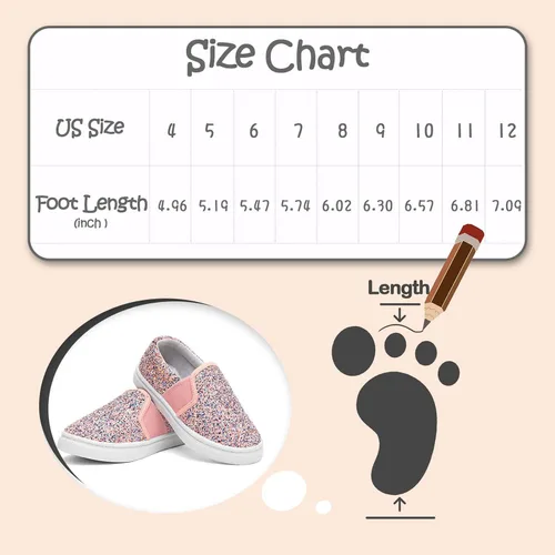 Vista 7 de K KomForme Zapatos de lona para correr y caminar para niños pequeños