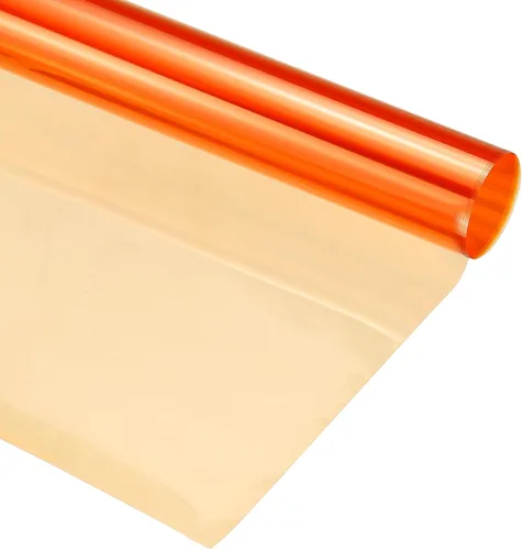 Vista 33 de MECCANIXITY Filtro de gel de iluminación de 15.7 x 19.7 pulgadas, hoja de corrección de color marrón para estudio fotográfico, luz de cabeza roja