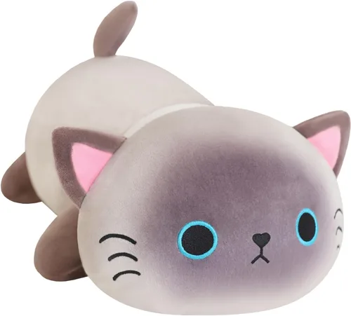Vista 12 de SQEQE Peluche de ajolote con peso, animal de peluche de ajolote con peso, lindo juguete de almohada rosa suave, regalo para niños y adultos, 9.8