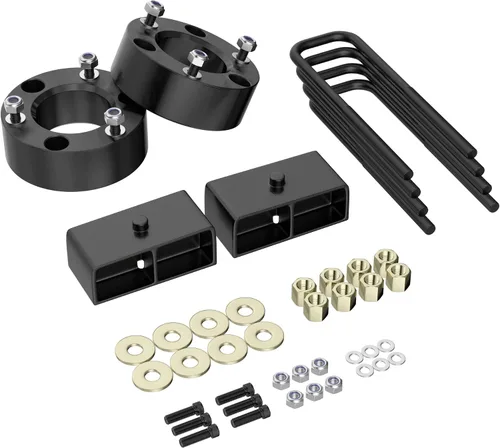 Vista 8 de Richeer Bloque de elevación de 1 pulgada compatible con Silverado 1500 1999-2024 2WD/4WD, Sierra 1500 1999-2024 2WD/4WD, kits de elevación