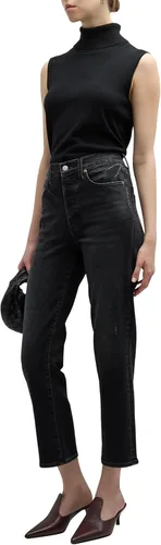 Vista 5 de Pistola Jeans clásicos de tiro alto Charlie para mujer