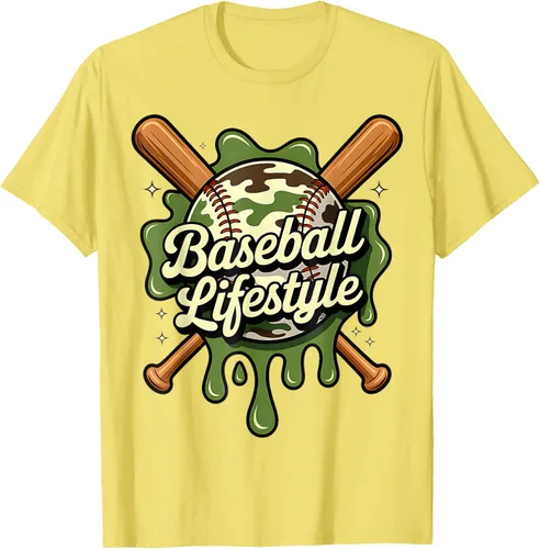 Vista 80 de Baseball Life Style 101 Apparel Youth Drip Baseball Boys Kid Camiseta