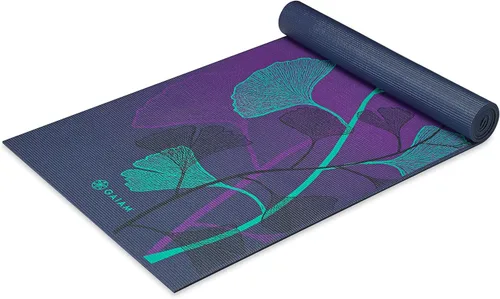 Vista 23 de Gaiam - Alfombrilla de yoga, 6 mm, extra gruesa, antideslizante, de primera calidad, para todo tipo de yoga, pilates y ejercicios en el suelo