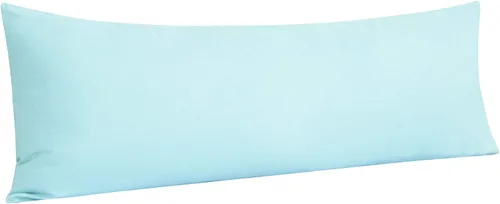 Vista 28 de NTBAY Juego de fundas de almohada estándar, paquete de 2 fundas de almohada de microfibra cepillada de 20 x 26 pulgadas, suaves, sin arrugas Aqua