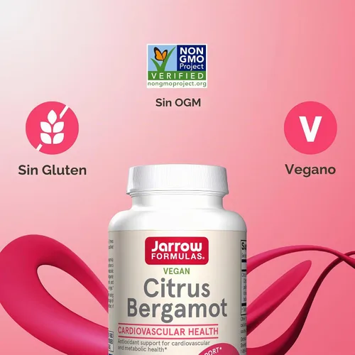 Vista 5 de Fórmulas Citrus bergamota, Jarrow, 0,018 oz, 60 cápsulas, BERG, 60, 1, 1