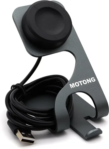 Vista 2 de MOTONG Compatible con Huawei Watch GT4 Base de carga USB, cargador USB de repuesto con base de escritorio para Huawei GT4 / Honor 4 Pro