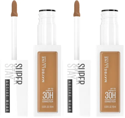 Vista 19 de Maybelline Super Stay - Maquillaje corrector líquido, corrector de cobertura completa, hasta 30 horas de duración, resistente a la transferencia, SS