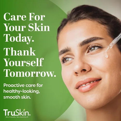 Vista 6 de TruSkin Pro Collagen Multi Peptides Serum para la cara – Suero facial antienvejecimiento con tripéptido-29 y ceramidas – Apoya el colágeno natural