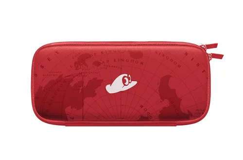 Vista 2 de Nintendo Funda de transporte para Switch y protector de pantalla - Edición Mario Odyssey