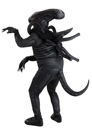 Vista 11 de Disfraz Premium de Alien Xenomorph para Adultos Talla Plus Multicolor