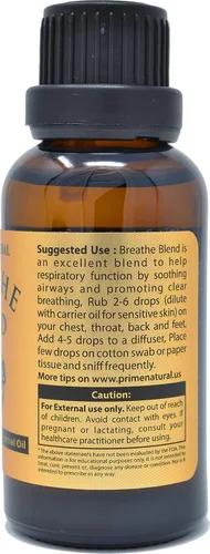 Vista 5 de Breathe Blend aceites esenciales.